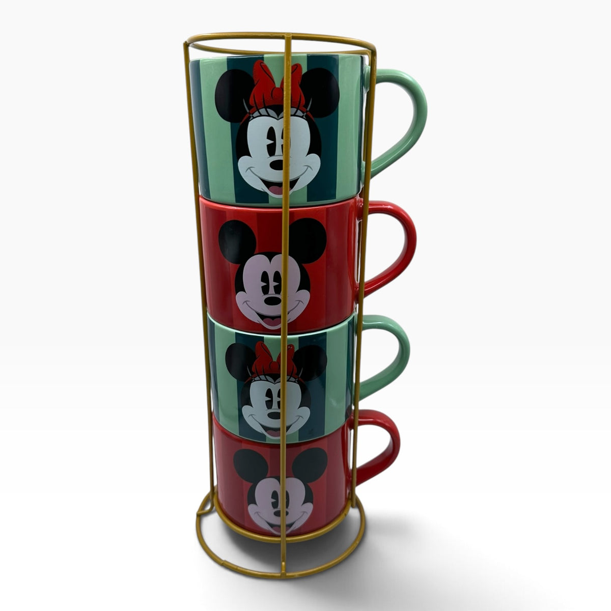 Set 4 Tazones 400ml Navidad Disney Classic