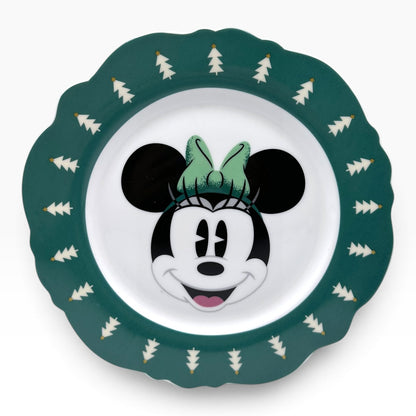 Plato Irregular 20cm Navidad Disney Minnie