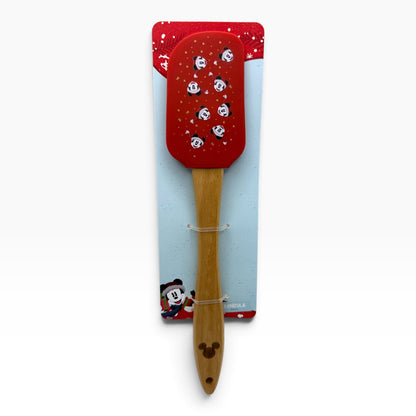 Espatula Silicona Navidad Mickey Disney Classic Rojo