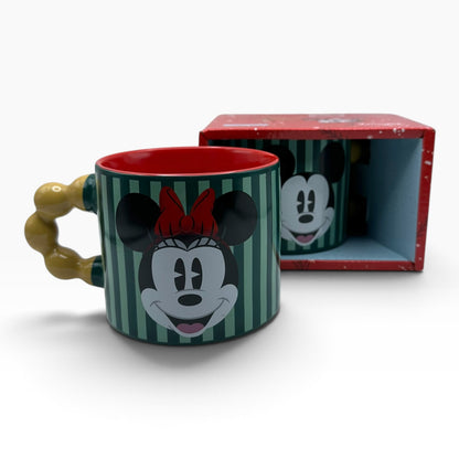 Tazon 335ml Mango Dulce Navidad Disney Classic Mickey y Minnie