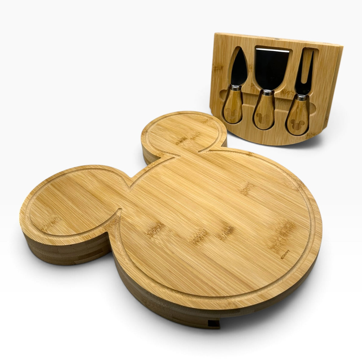 Tabla Piqueo Quesos Madera Navidad Disney Mickey