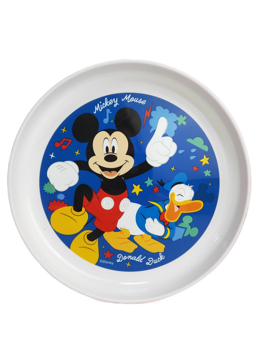 Plato Melamina Antideslizante Mickey Mouse