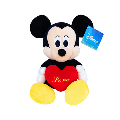 Peluche Mickey Con Corazon 25cm