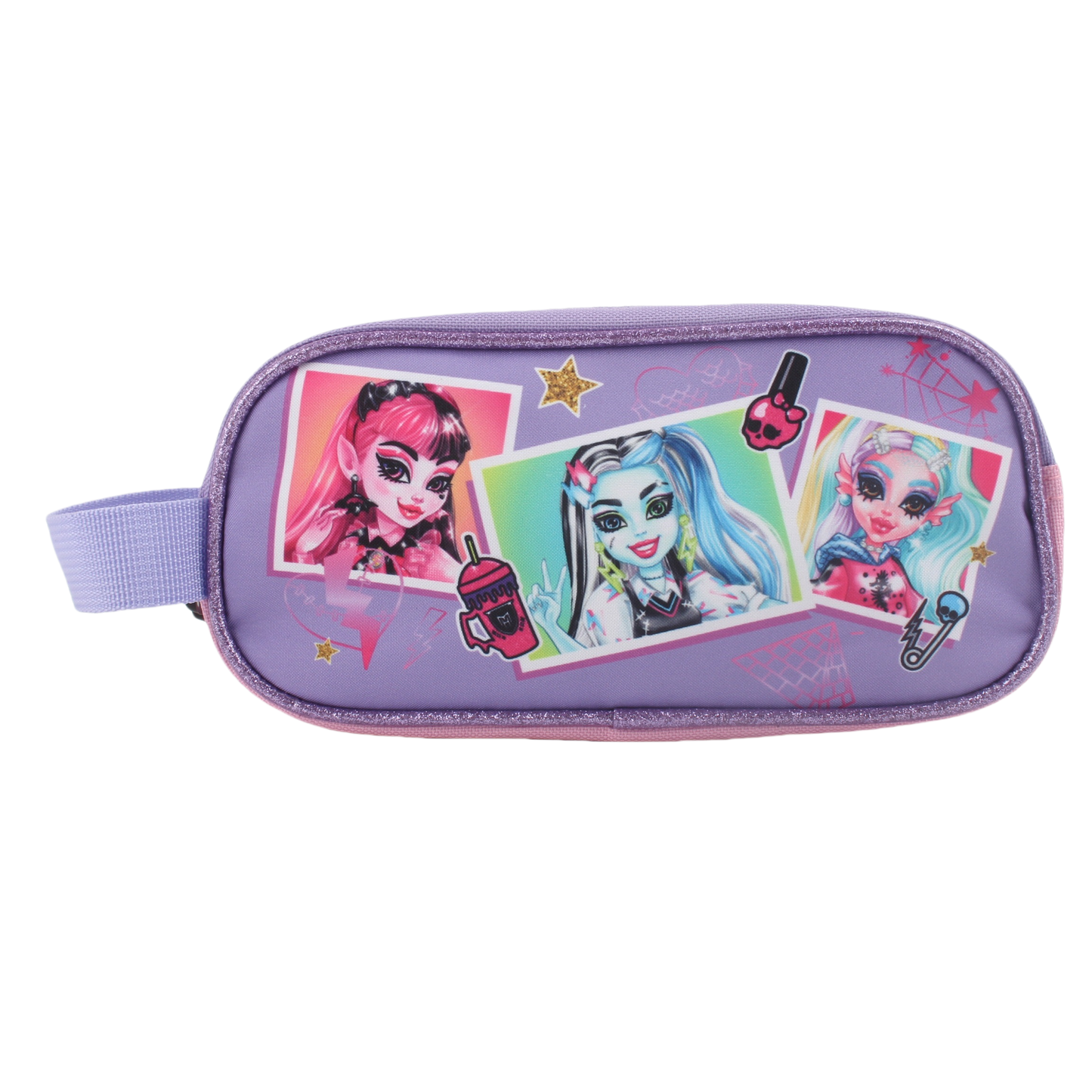 Set Promo Bts Con Ruedas 3 Piezas Monster High