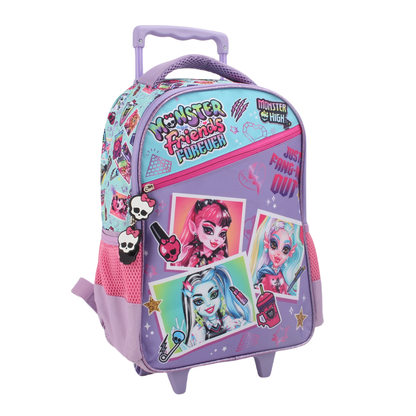 Set Promo Bts Con Ruedas 3 Piezas Monster High
