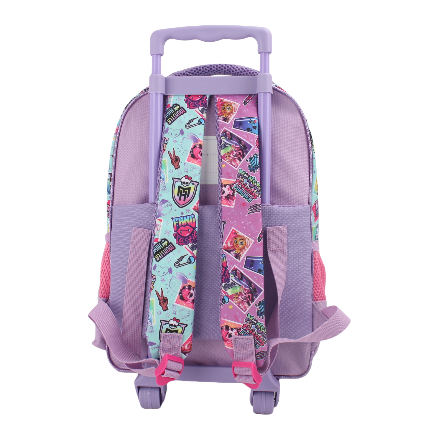 Set Promo Bts Con Ruedas 3 Piezas Monster High