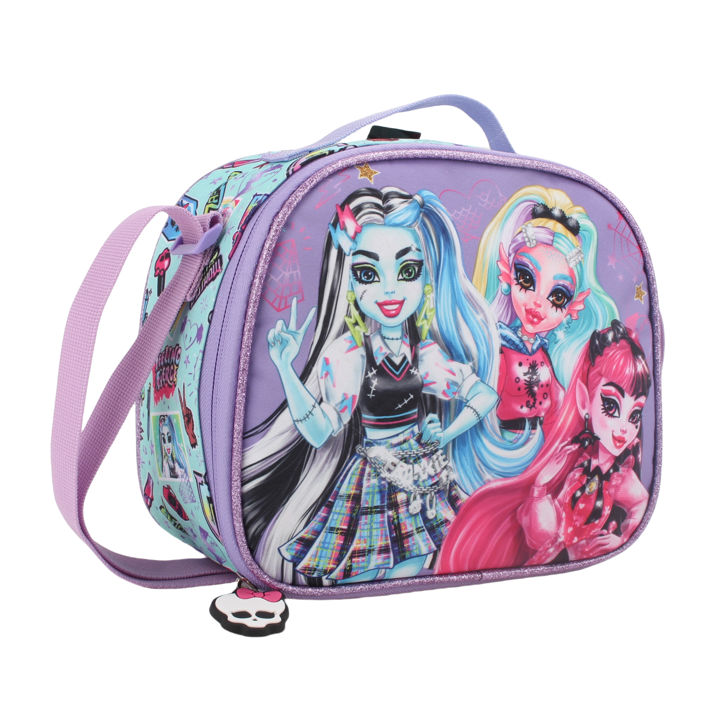 Set Promo Bts Con Ruedas 3 Piezas Monster High