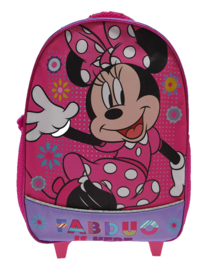 Mochila Con Ruedas Minnie 14"