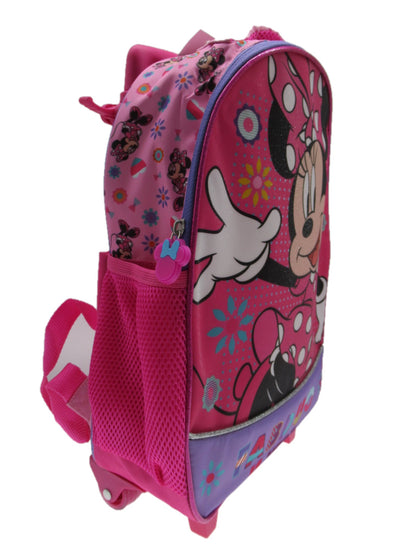 Mochila Con Ruedas Minnie 14"