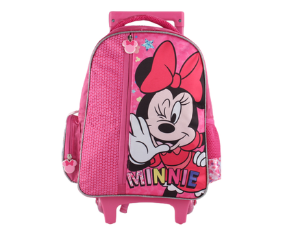 Mochila C/Ruedas Lentejuelas Minnie
