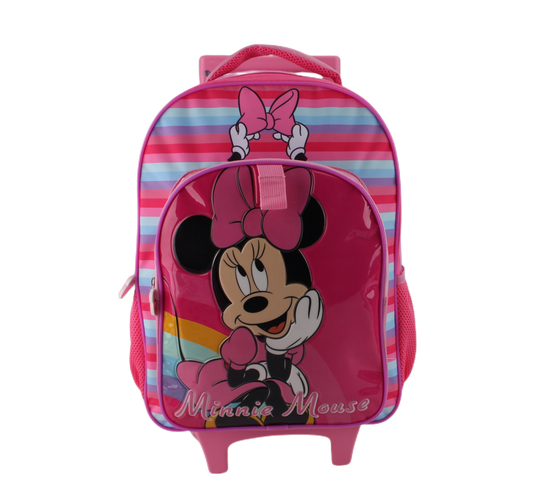 Set 4 Piezas Mochila Con Ruedas Lonchera Estuche Botella Agua