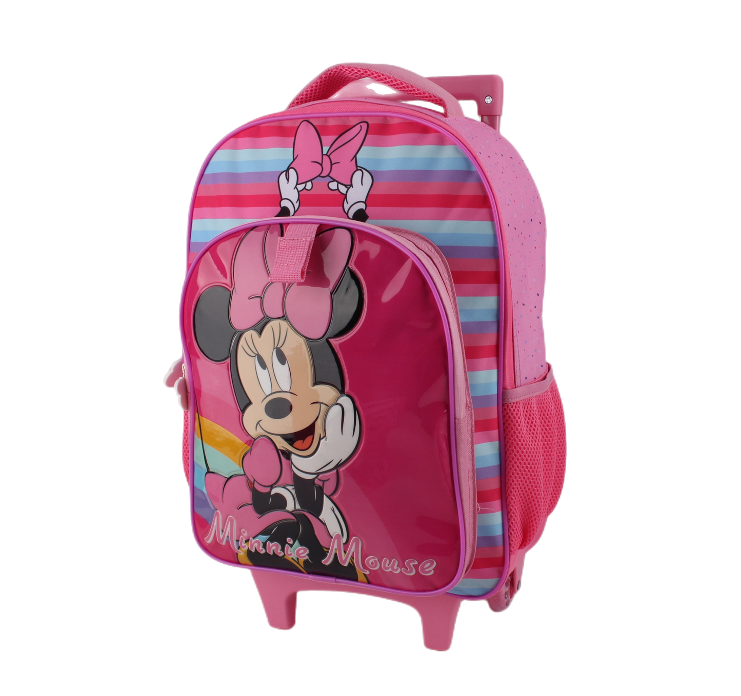 Set 4 Piezas Mochila Con Ruedas Lonchera Estuche Botella Agua