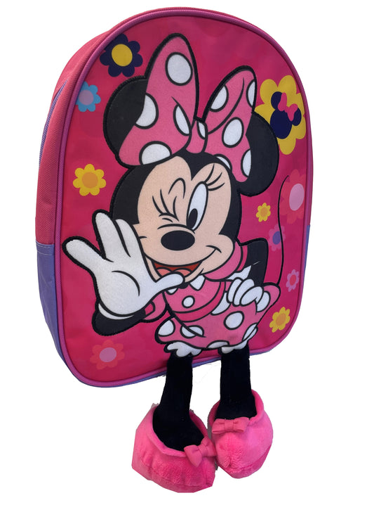 Mochila Con Patitas Minnie