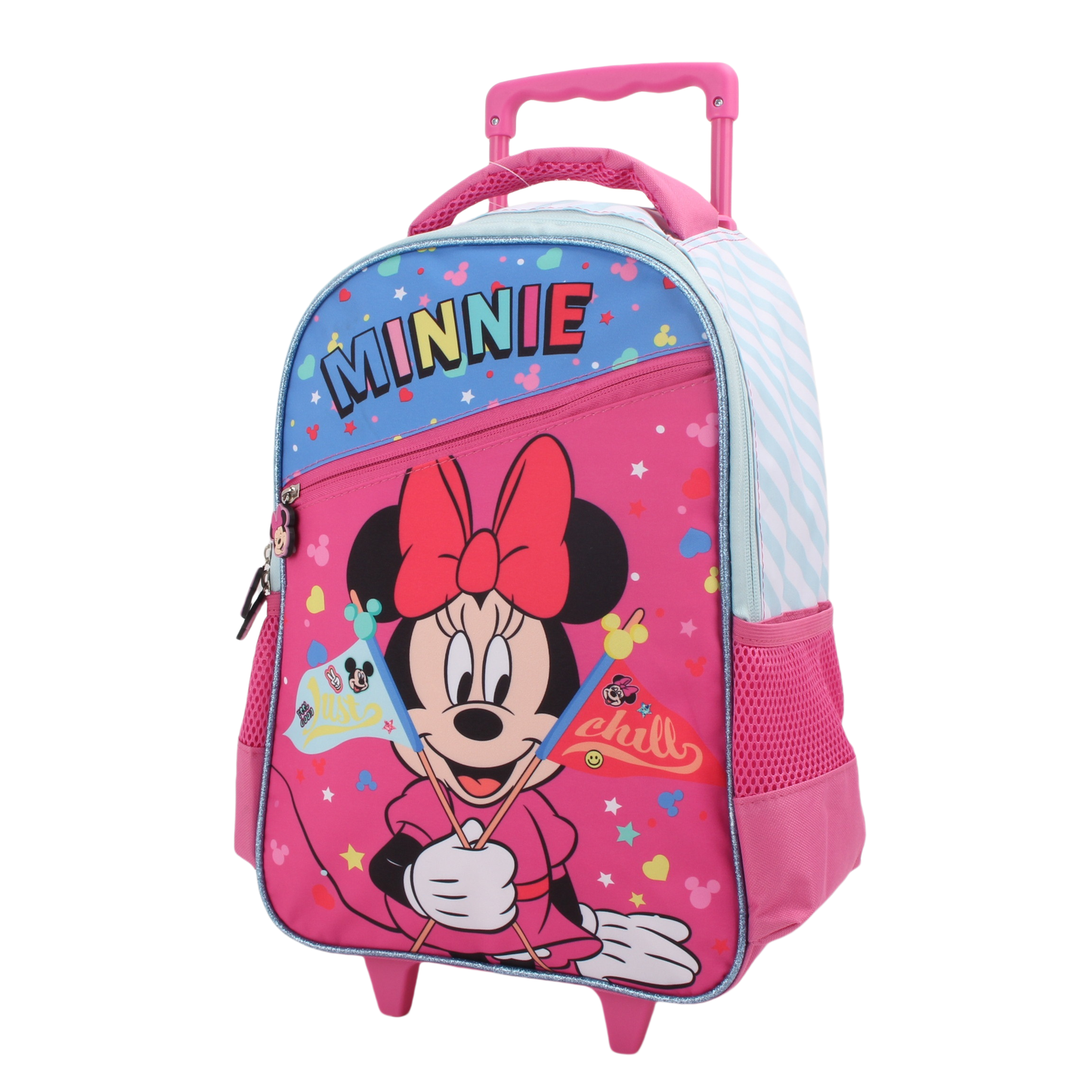 Set Promo Bts Con Ruedas 3 Piezas Minnie
