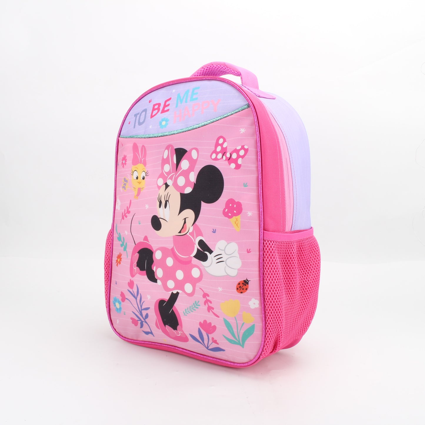 Mochila Infantil 15" Minnie Rosa