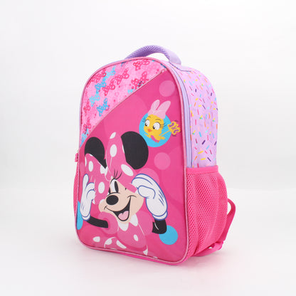 Mochila Infantil 15" Minnie Fucsia