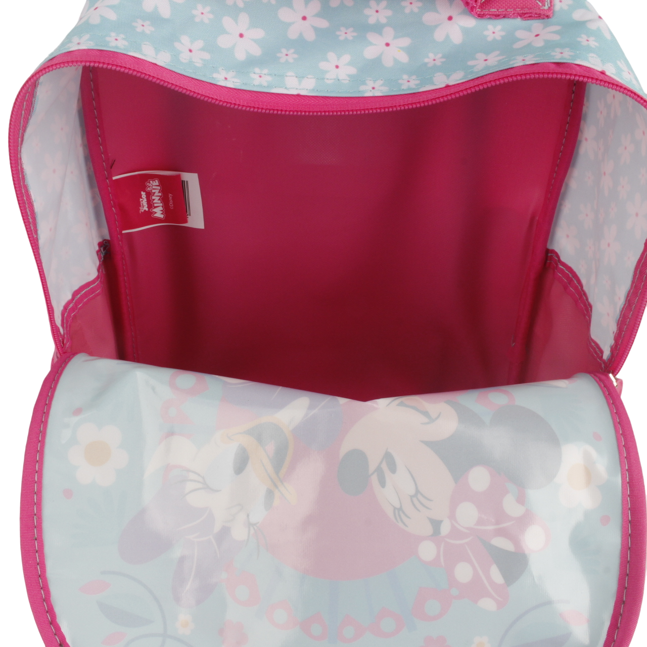 Mochila Infantil con Ruedas 15" Minnie Turquesa