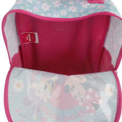Mochila Infantil con Ruedas 15" Minnie Turquesa