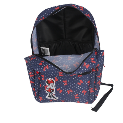 Mochila Juvenil Minnie Parches
