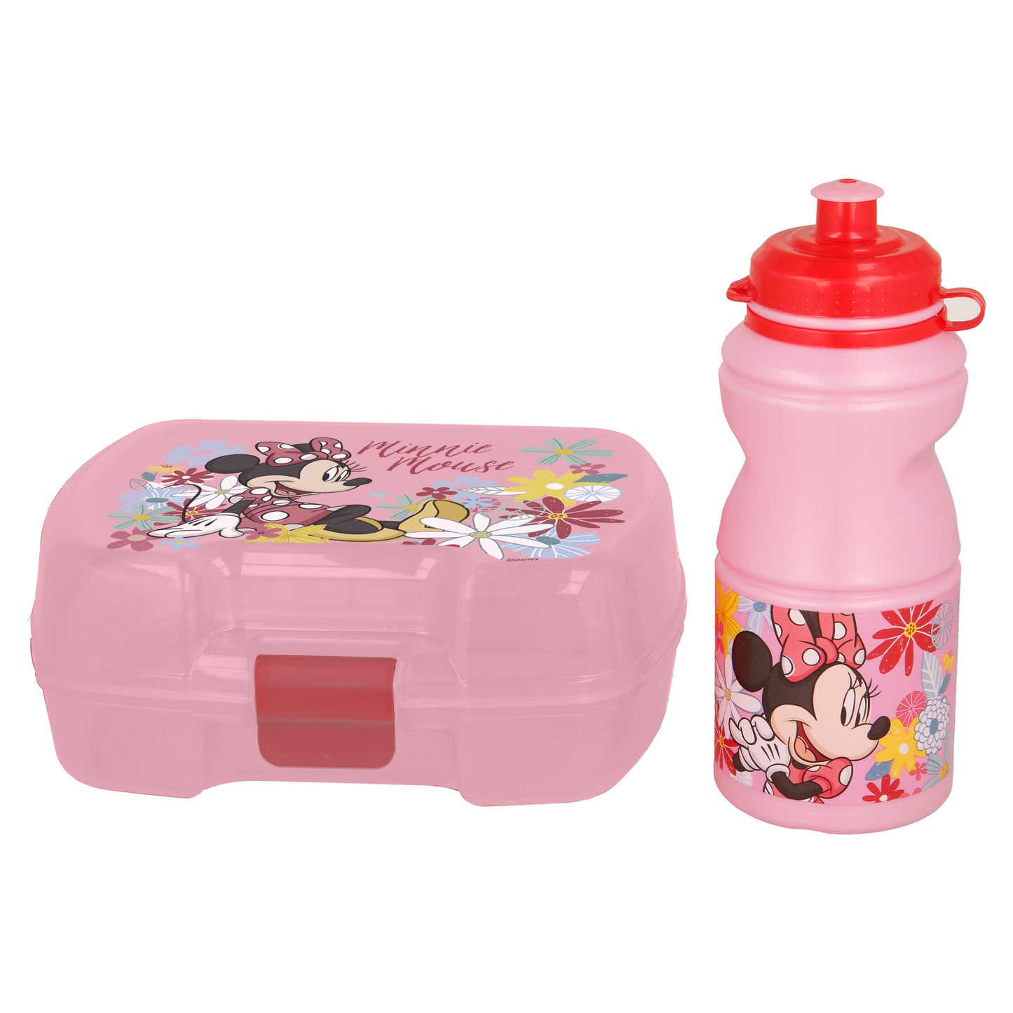 Set 2pcs Premium Portasandwich + Botella Minnie