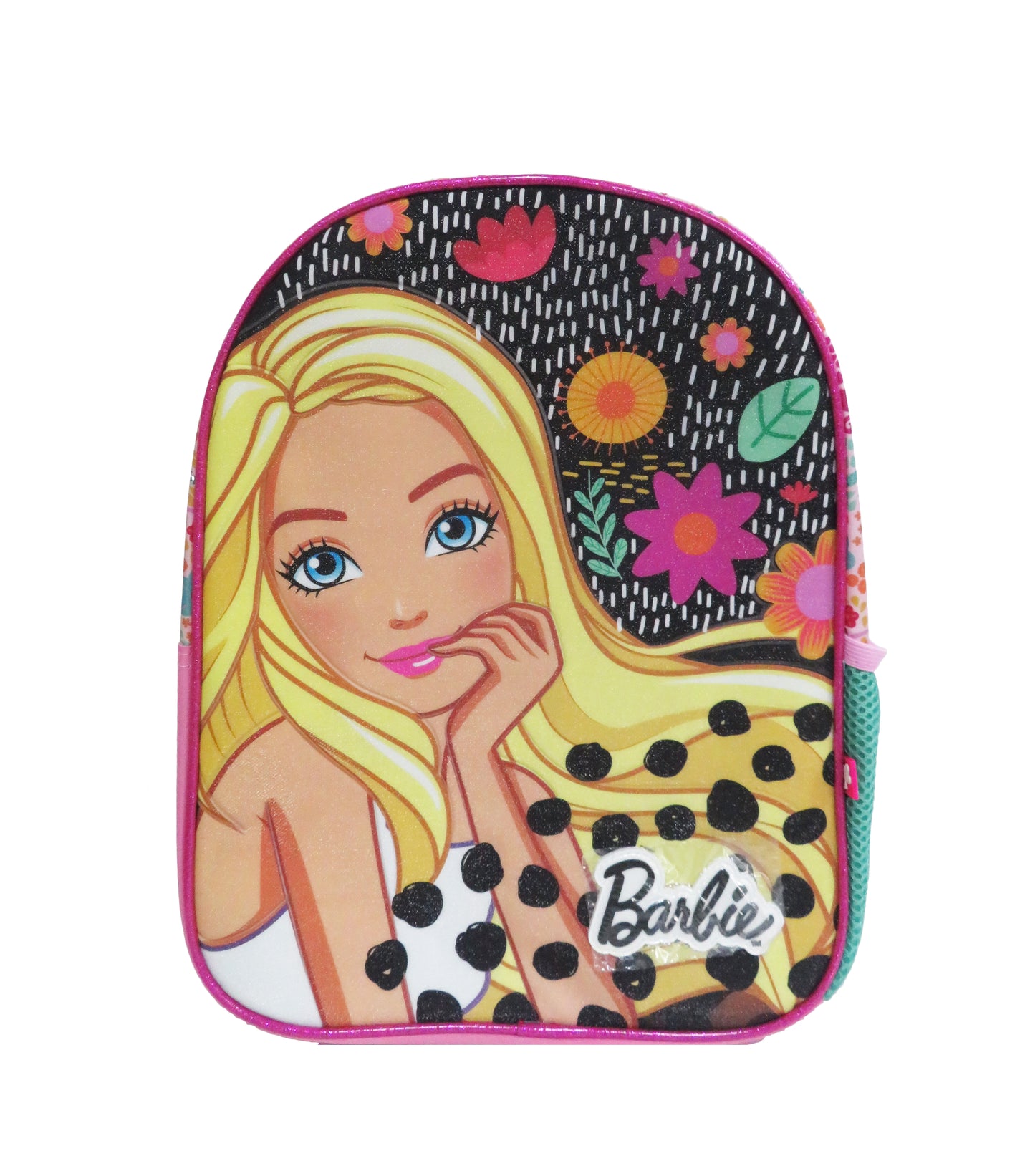 Mochila Infantil Barbie Flores