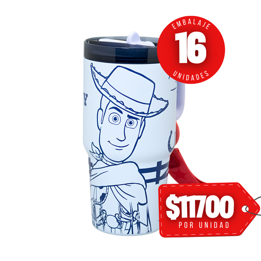 x Mayor Mug 20oz Vaccum Woody Toy Story 5 560ml