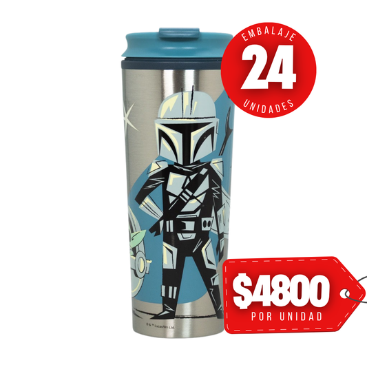 x Mayor Mug Metalico Star Wars Yoda 450ml