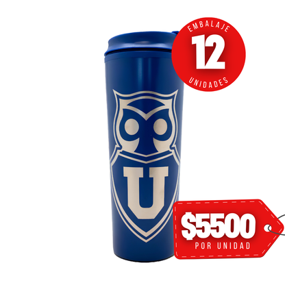 x Mayor Mug Metalico U De Chile