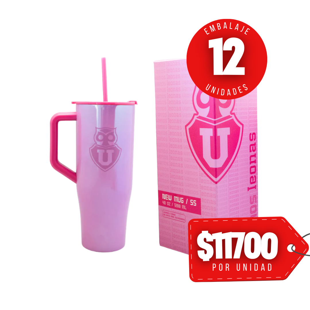 x Mayor Mug New 40oz Pink U De Chile