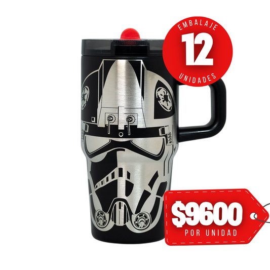 x Mayor Mug Termico 20 Oz Black Star Wars Dart Vader