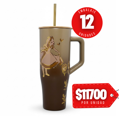 x Mayor Mug Termico 40oz Alicia en el Pais de las Maravillas