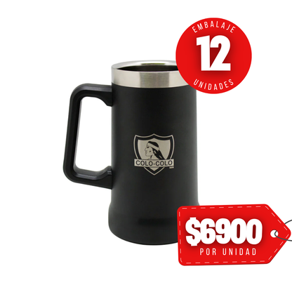 x Mayor Mug Termico Colo Colo