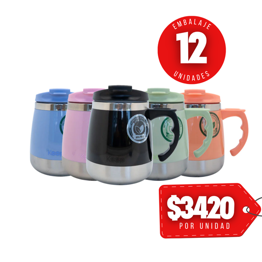 x Mayor Mug Termo Keep Outdoor 400ml