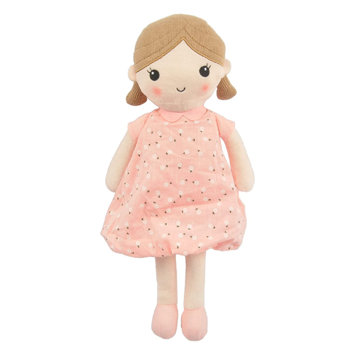 Muñeca de Trapo Suave Rosa 30cm