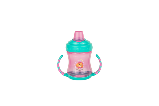 Vaso de Entrenamiento Paw Patrol Skye Con Asas y Boquilla Suave 200ml