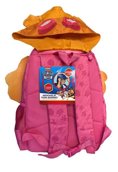 Mochila Con Capucha Paw Patrol Girl