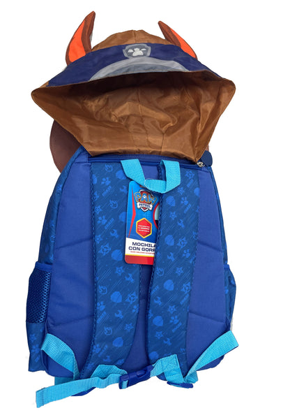 Mochila Con Capucha Paw Patrol Boy