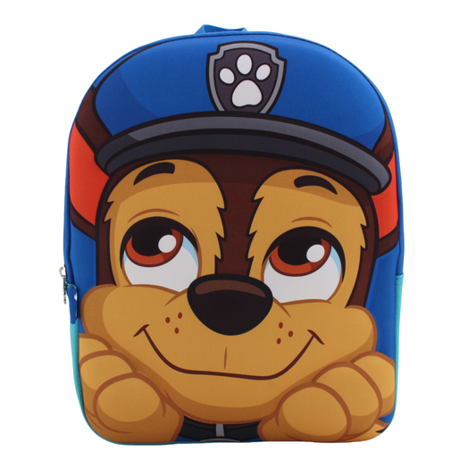 Mochila Infantil 3d Face Paw Patrol Chase
