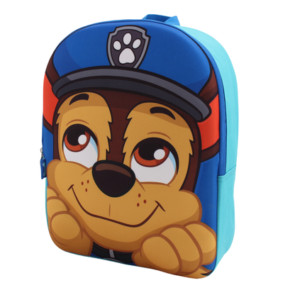 Mochila Infantil 3d Face Paw Patrol Chase
