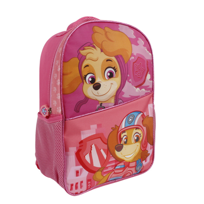 Mochila Infantil 15" Paw Patrol Girl Fucsia