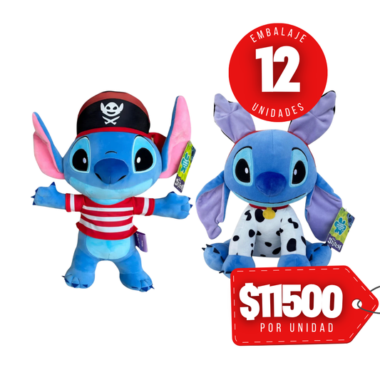 x Mayor Peluche Stitch Disfrazado Pirata-Dalmata