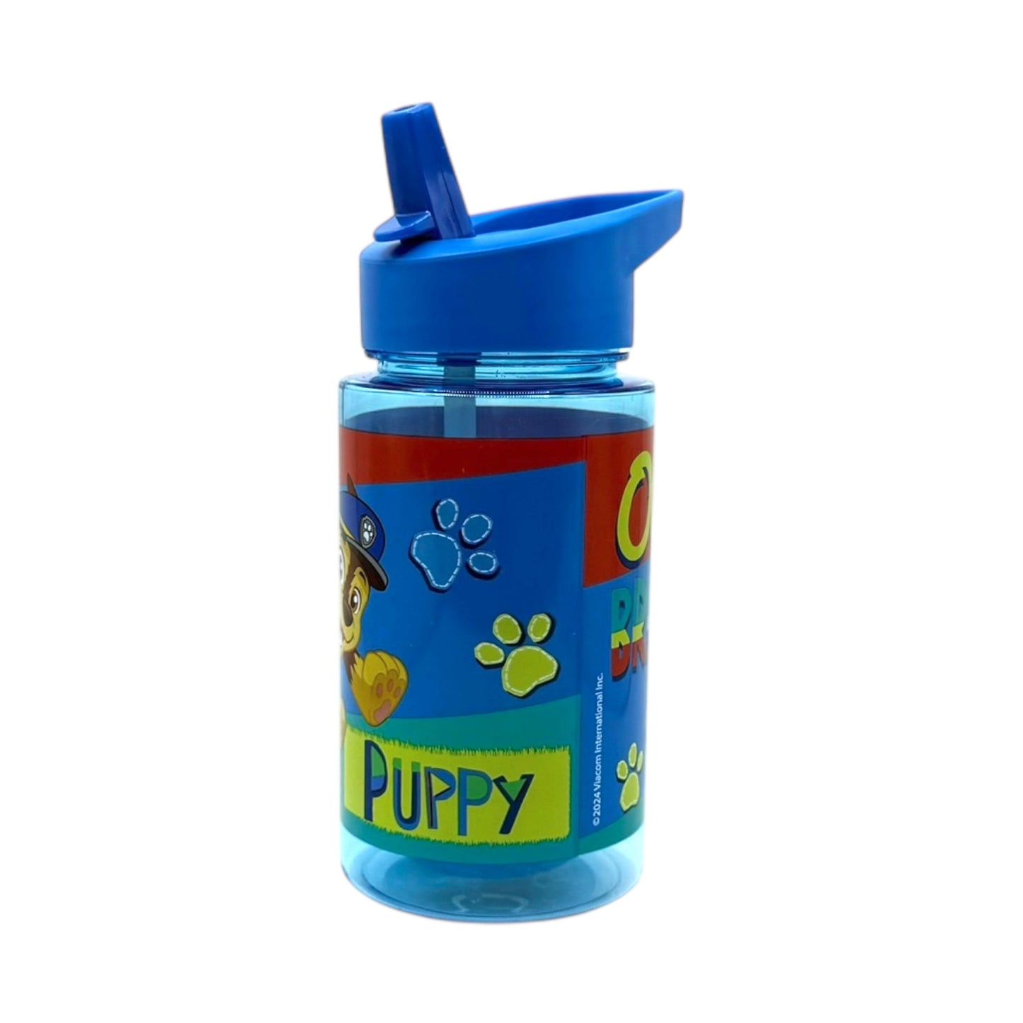Botella Con Bombilla Paw Patrol Chase