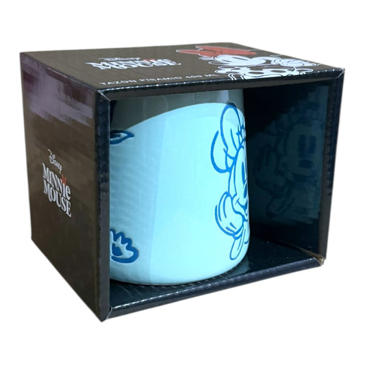 Tazon Caja 400ml Minnie Mouse Turquesa