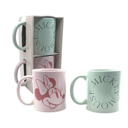 Set 2 Tazones Duo 330ml M&M Mickey Nude