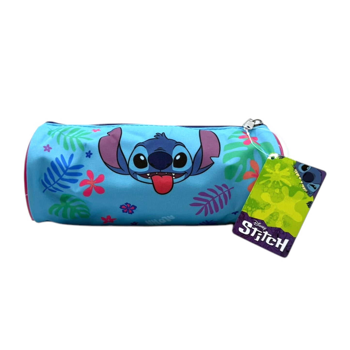 Estuche Infantil Cilindro Stitch