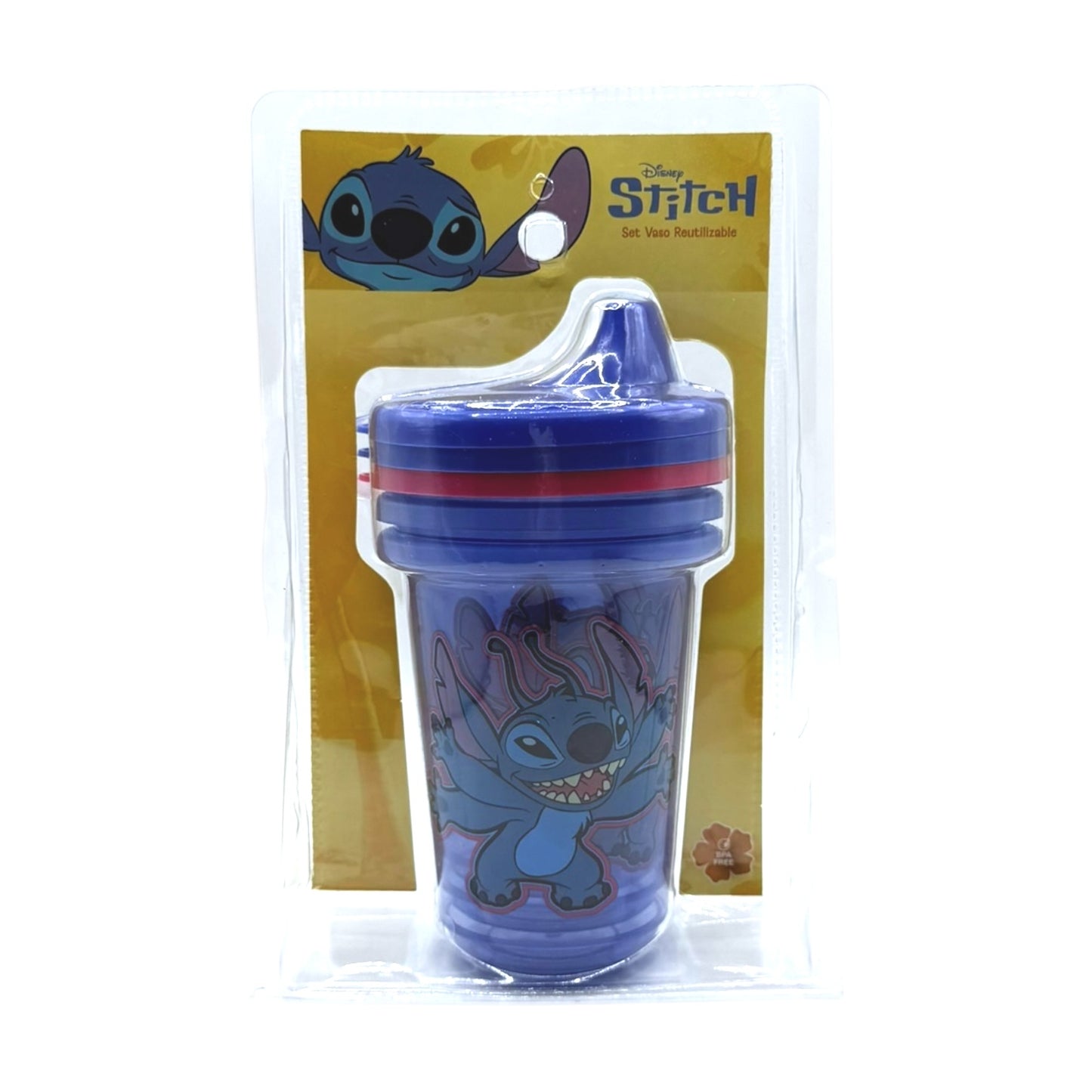 Vaso reutilizable Patch Stitch Disney