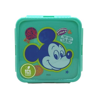 Hermetico Cuadrado 500ml Mickey Mouse Patch