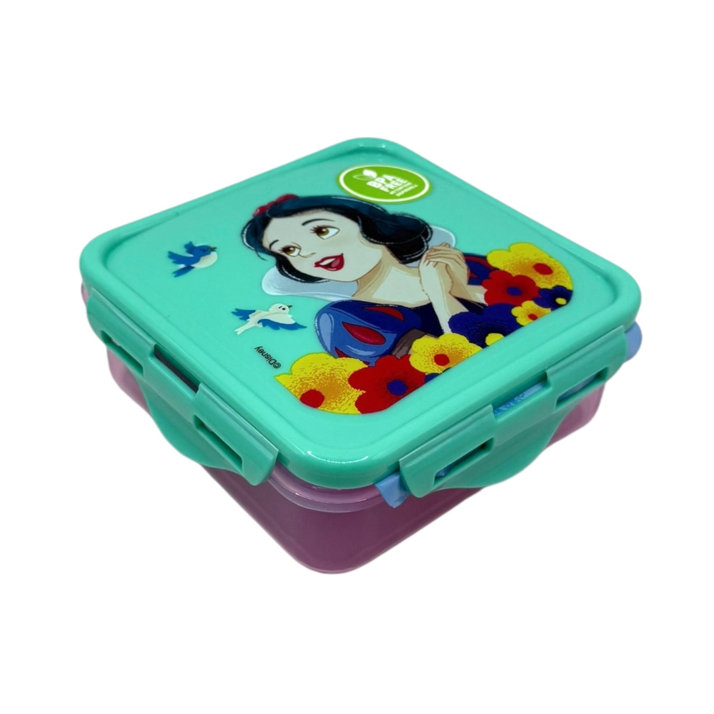 Hermetico Cuadrado 500ml Princesas Blanca Nieves