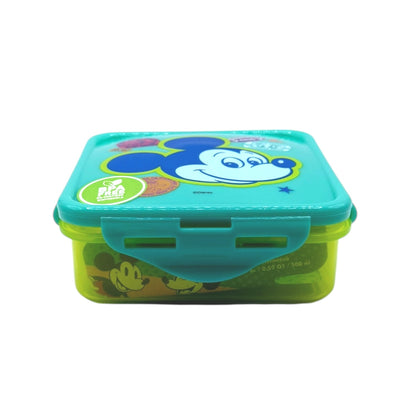 Hermetico Cuadrado 500ml Mickey Mouse Patch