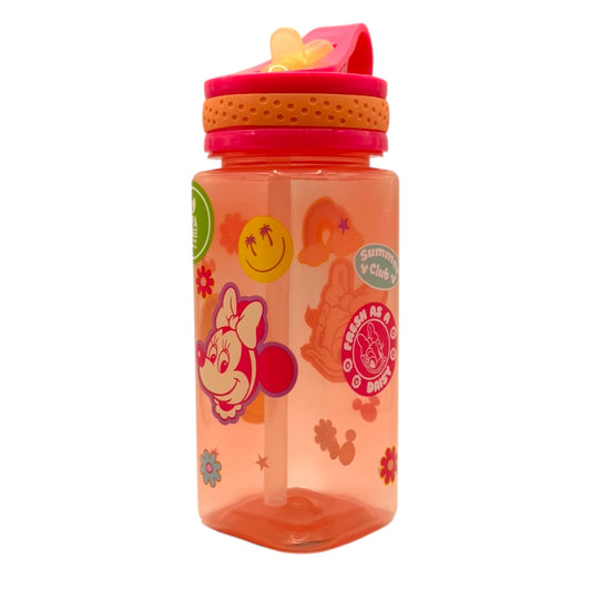 Botella Cuadrada 400ml Patch Minnie Disney